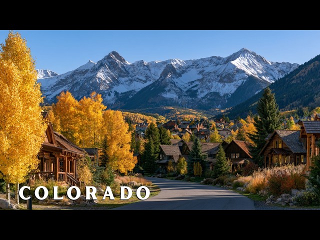 Colorado : The Most Beautiful Places in Colorado You'll Ever See | 4K Travel Video