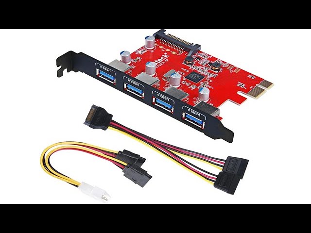 Inateck KTU3FR-4P USB 3.0 PCI Express Card Review