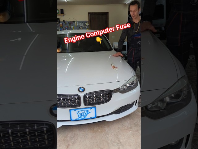 BMW F30 F31 🛠️ ECU  ECM FUSE👉#bmw #f30 #bmw3series #beamers #bimer #easy #fix #video #help #ecu