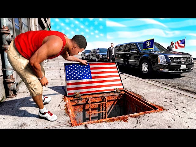 I Found the PRESIDENT'S Secret BUNKER in GTA 5!