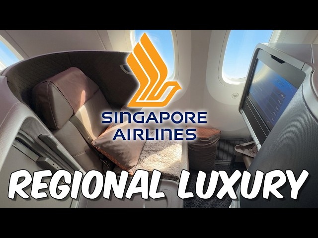 Is Singapore Airlines' Regional Business Class Any Good?