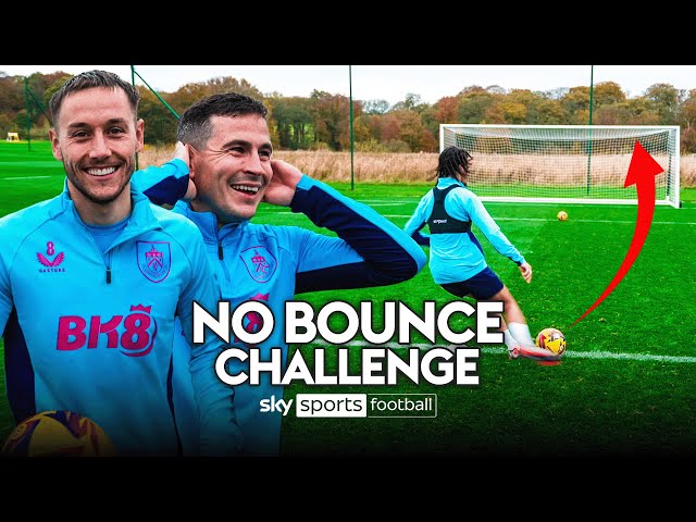 Burnley vs No Bounce Challenge! | Featuring Hannibal, Josh Brownhill and more!