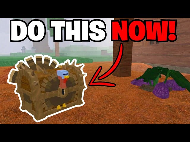 NEW SECRET TURKEY CHEST in 99 Nights in the Forest! (Thanksgiving Challenge)