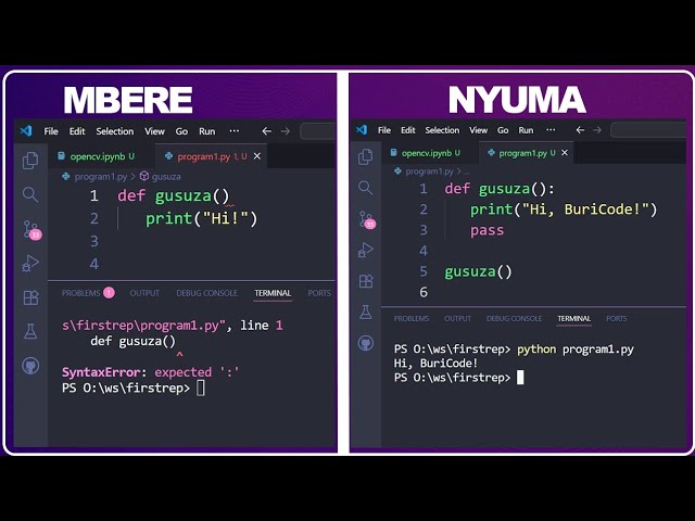 Ibintu 5 byibanze ugombakumenya kuri function muri python mu Kinyarwanda