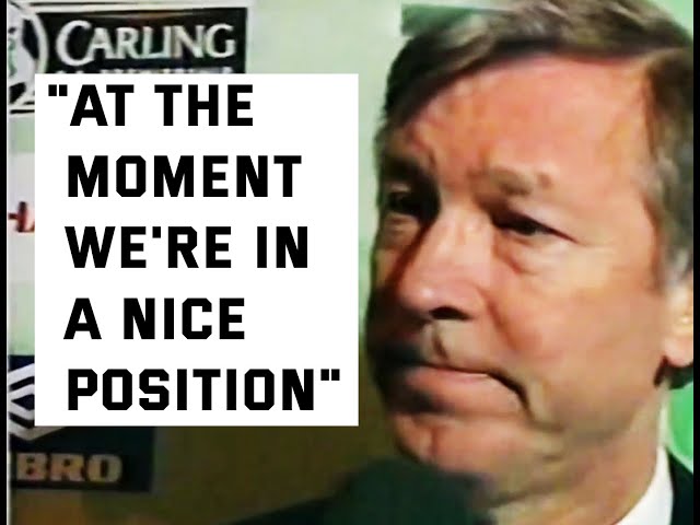 Manchester United v Aston Villa | Sir Alex Ferguson | Post Match Interview | 1997