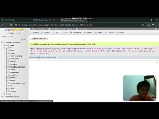 P05  Konsep Trigger dalam Database