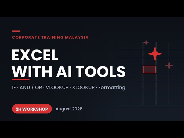 Excel Advanced with AI Tools - 2hrs