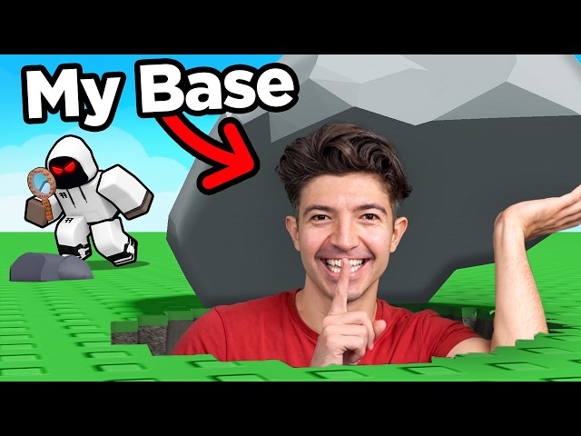 Finding IMPOSSIBLE Hiding Spots for my Base in Roblox...