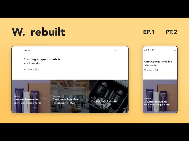 Awwwards Rebuilt Episode 1 | Rebuilding Awwwards Websites using React & GSAP | Part 2