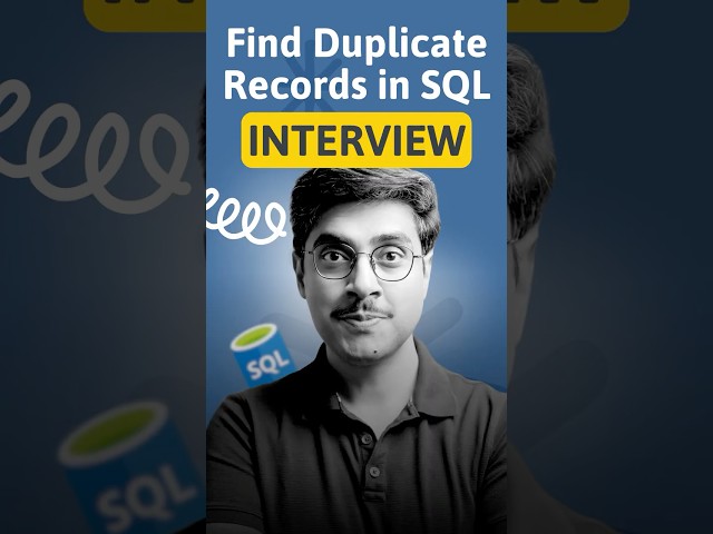 How to Find Duplicates in SQL - one of the most-asked SQL interview questions.