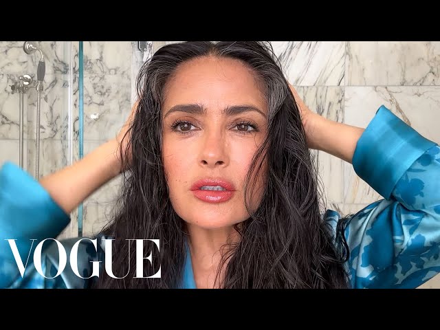 Salma Hayek Pinault’s Daily Beauty Tricks | Beauty Secrets | Vogue