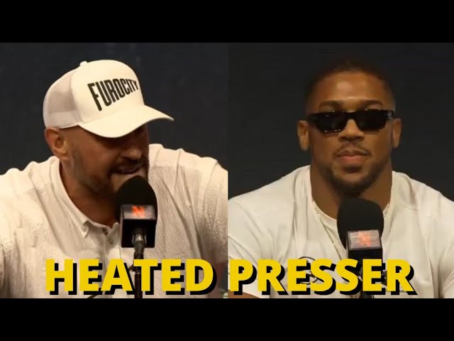 Tyson Fury vs Anthony Joshua - Press Conference Highlights
