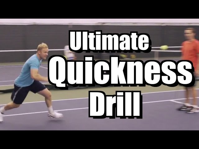 Ultimate Quickness Drill - Tennis Lessons and Instruction - Speed and Reaction Time