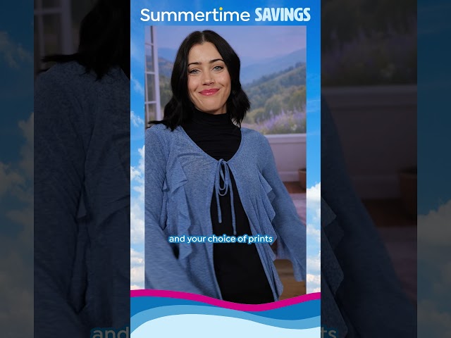 HSN Today's Special | C Wonder Mesh Ruffle Topper