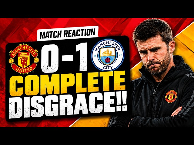 TOTAL DISGRACE! 😡 MANCHESTER UNITED 0-1 MAN CITY! | Manchester Derby Match Reaction #MUNMCI