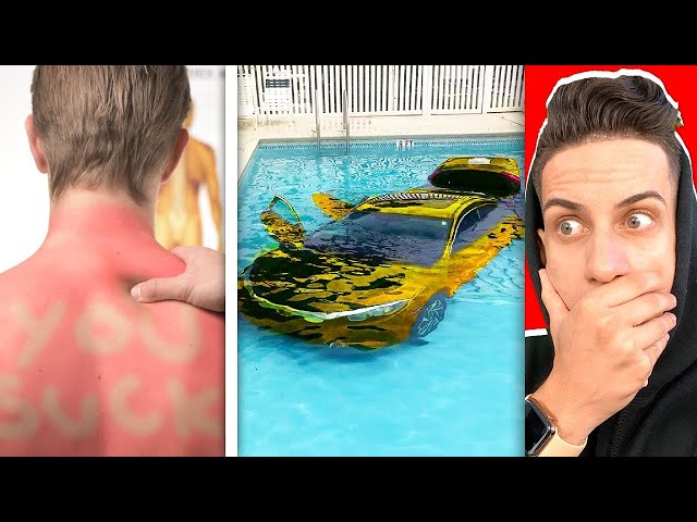 Try Not To Say WOW Challenge! PEOPLE HAVING A BAD DAY
