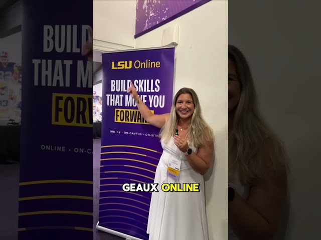 LSU Online - Meet Amanda! Online MBA Graduate