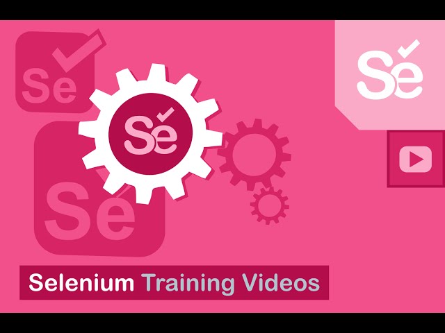 Selenium eLearn Training Overview Selenium Automation Tool Frameworks