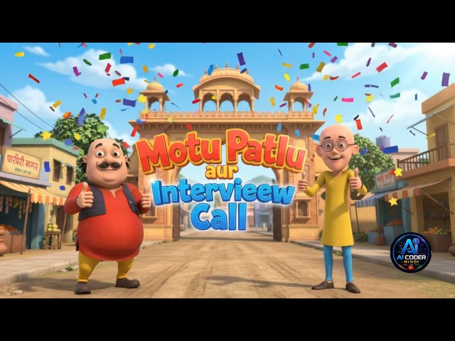 Motu Patlu IT Company Interview | Software Job Interview Call | Part 1 |#MotuPatlu #ITJobs