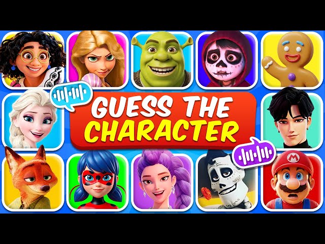 Guess The Character by Voice & Song 🎶🔥 Lilo & Stitch, Kpop, Moana, Disney