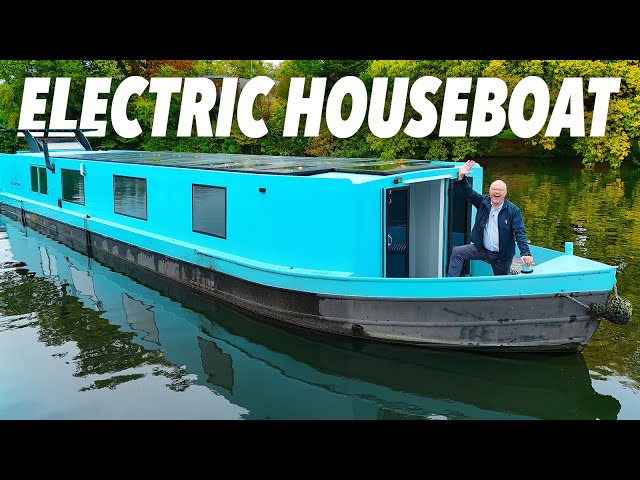 Living On An All Electric, Off-Grid Dreamboat!