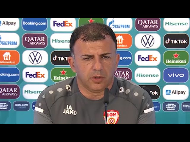 Austria 3-1 North Macedonia - Igor Angelovski - Post-Match Press Conference - Euro 2020 (English)