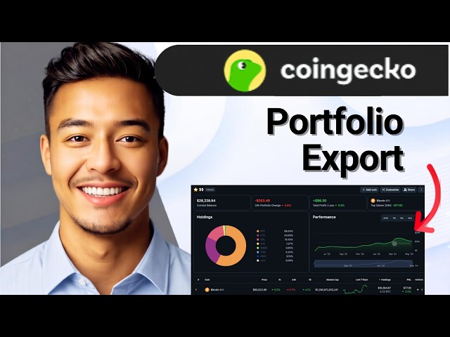 How To Export Your Portfolio From CoinGecko