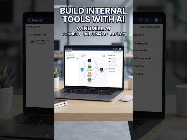 Windmill: Turn APIs & Scripts Into Powerful Internal Tools #WindmillAI #apisecurity  #businessnews