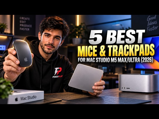 5 Best Mice & Trackpads for Mac Studio M5 Max/Ultra (2026)