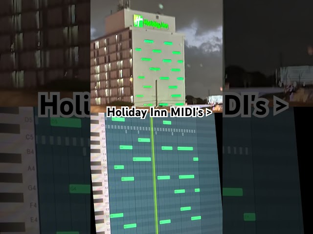 Holiday Inn MIDI is insane #flstudio #makingbeats #producer