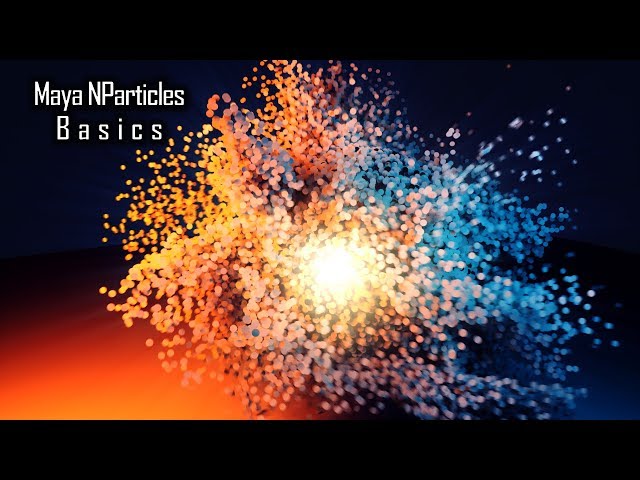 Maya NParticles Basics Tutorial