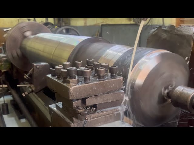 Check Alignment & Run-out of 500 kg Metal | lathe machines 