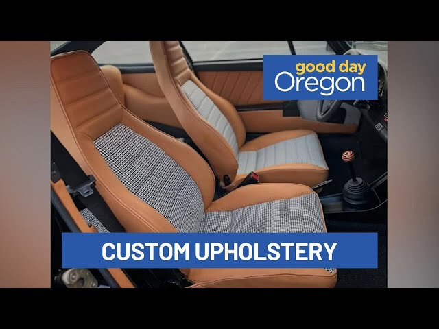 Behind the Wheel: Custom auto upholstery