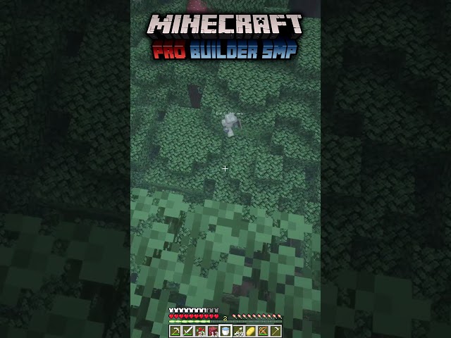 When trusting your friend almost goes wrong... (Minecraft Pro Builder SMP Shorts)