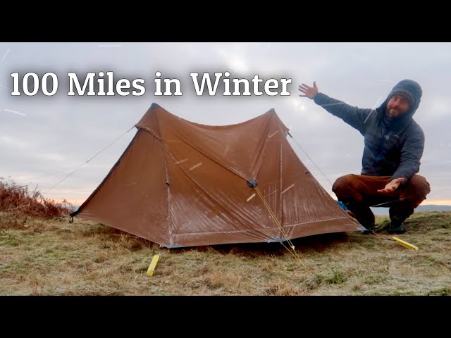Hiking & Wild Camping in Winter | The Tour of the Lake District - 100 Mile Hike (Part 1)