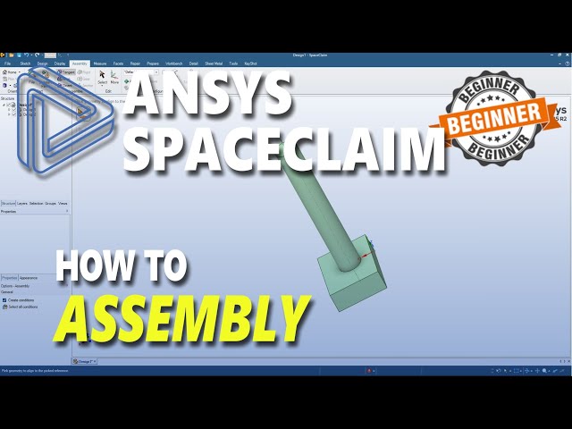 How To Assembly In Ansys Spaceclaim