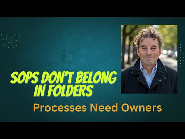 The Step That Turns SOPs into Accountability