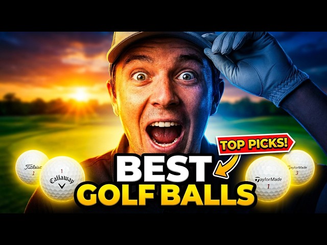 Best Golf Balls | Top 5 Ranked for Distance, Control & Every Swing Speed