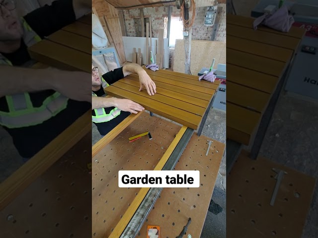 Garden table