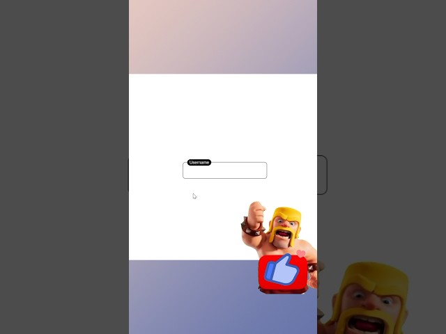 Want AMAZING Form Inputs? Watch This NOW #shorts #shortsfeed