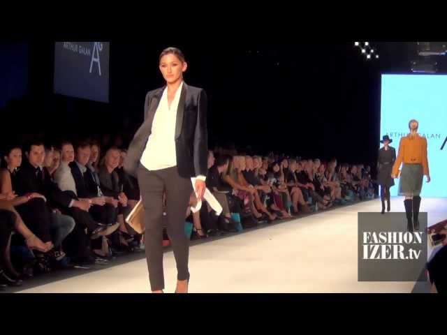 Arthur Galan AG Autumn/Winter 2012 Interview & Collection | LMFF | Fashionizer.tv