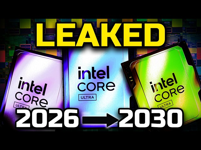 The Next 4 GENERATIONS of Intel CPUs EXPLAINED