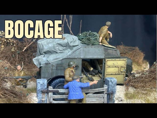 Which Way’s Paris? | Building a 1/35 Normandy Bocage Diorama