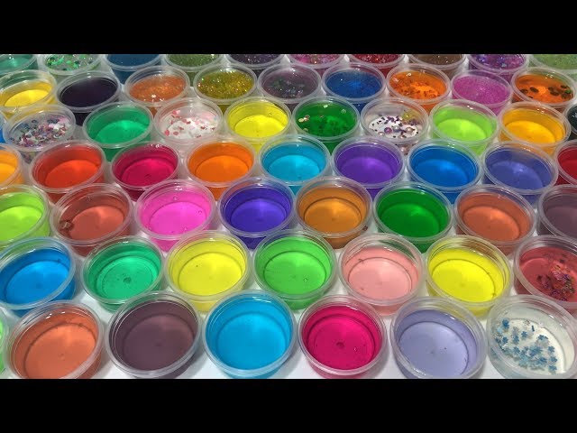 MIXING ALL MY CLEAR SLIME TOGETHER !! MOST SATISFYING SLIME VIDEOS 2