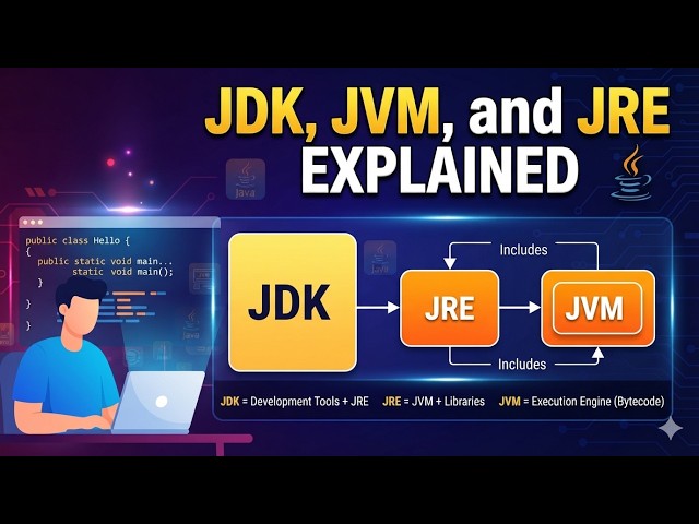 JDK JRE & JVM