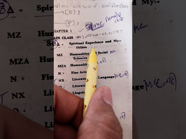 Colon classification Main class with golden trick