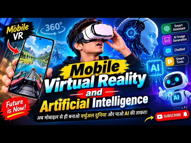 Mobile Virtual Reality & Artificial Intelligence | Future AI Tech Explained #viral #virtualreality 