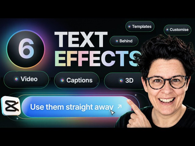 I Found 6 Hidden Text Effects Inside CapCut