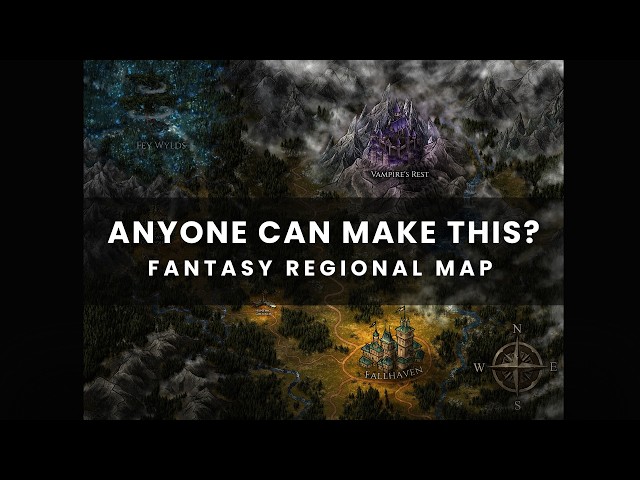 Fantasy Region Map Tutorial with Commentary | Inkarnate 2.0