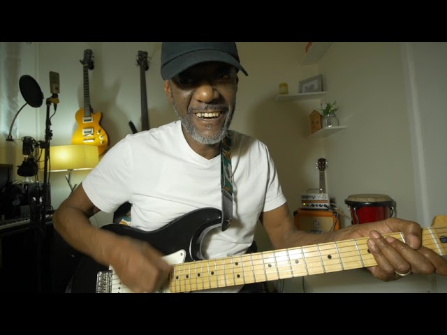 Quickest easiest beginner Rhythm guitar lesson - blues